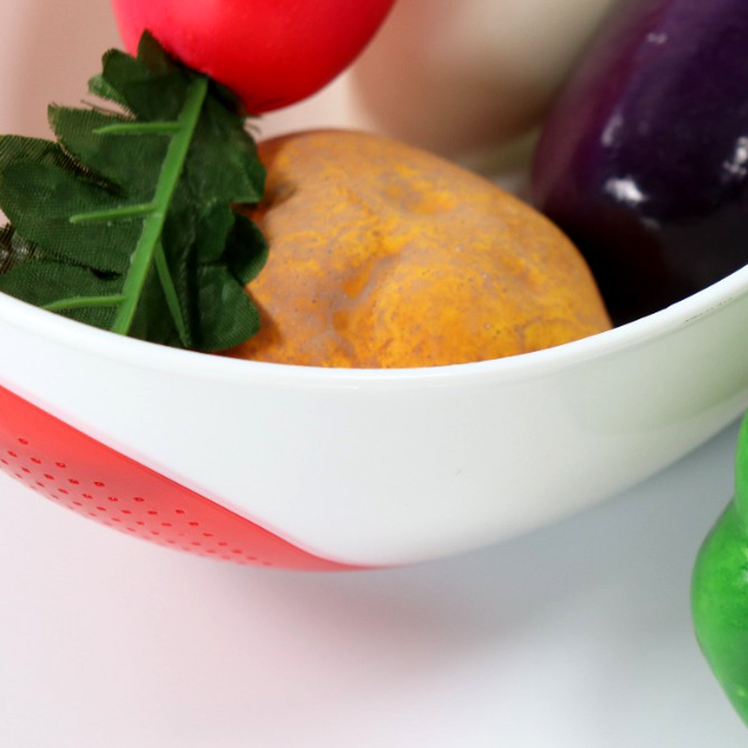 2892 Plastic Rice Pulses Fruits Vegetable Noodles Pasta Washing Bowl And Strainer 2892 Plastic Rice Pulses Fruits Vegetable Noodles Pasta Washing Bowl And Strainer